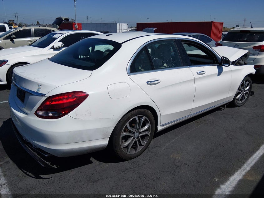 Vin: 55swf4jb3ju256215, lot: 46641102, mercedes-benz c 300 20184