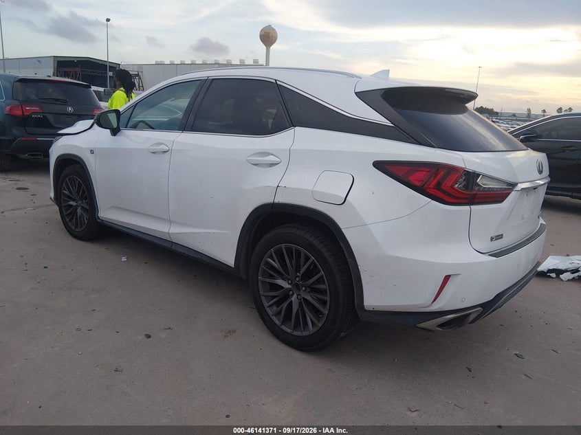 Vin: 2t2bzmca6jc149364, lot: 46641105, lexus rx 350 f sport 20183