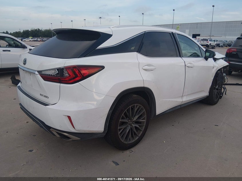 Vin: 2t2bzmca6jc149364, lot: 46641105, lexus rx 350 f sport 20184