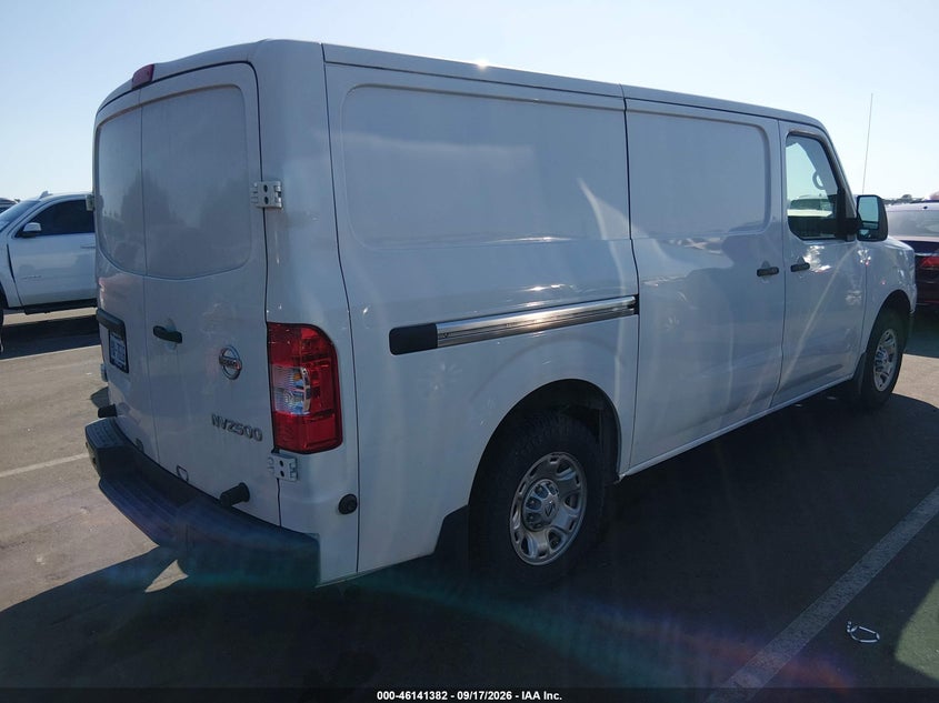 Vin: 1n6bf0ky7mn802643, lot: 46641118, nissan nv cargo nv2500 hd sv standard roof v6 20214