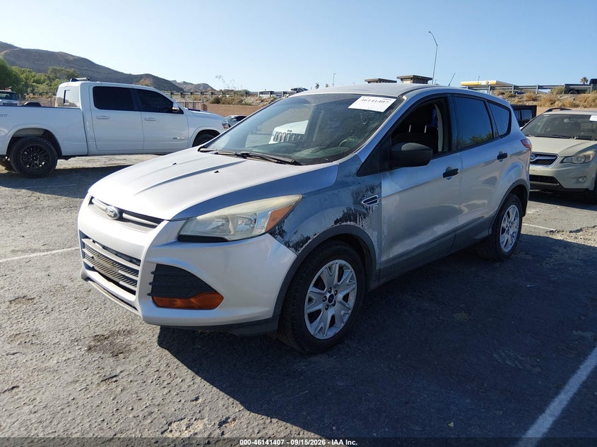 Vin: 1fmcu0f7xfuc26274, lot: 46641141, ford escape s 20152