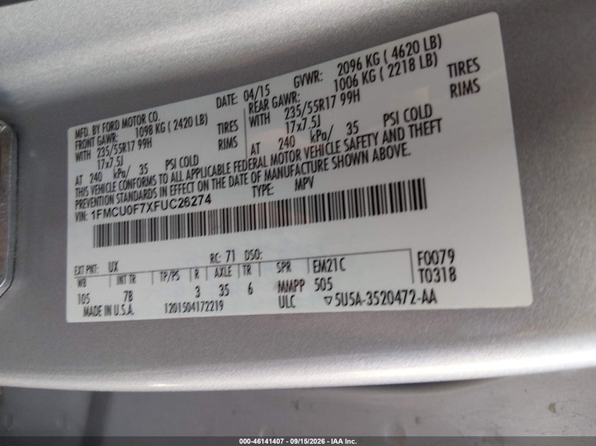 Фото 9 - FORD ESCAPE