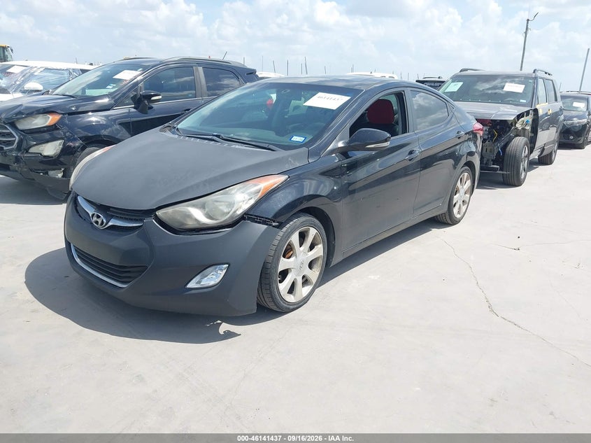 Vin: kmhdh4ae2cu187102, lot: 46641171, hyundai elantra limited (ulsan plant) 20122