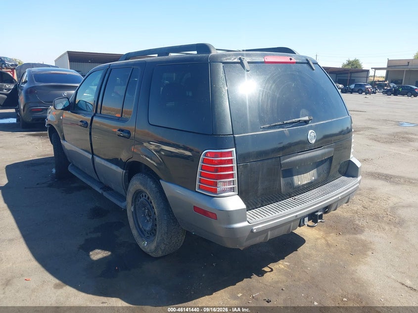 MERCURY MOUNTAINEER 2005 VIN 4M2DU86W75UJ03121