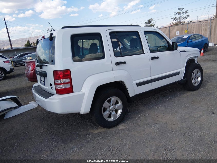 Vin: 1c4pjmakxcw147012, lot: 46641183, jeep liberty sport 20124