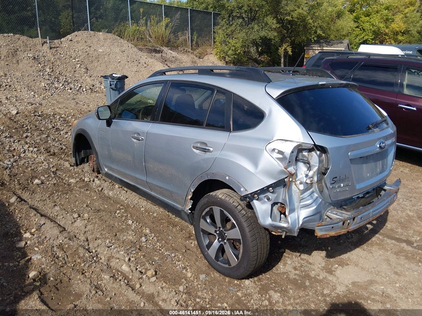 Vin: jf2gpbkc7eh257387, lot: 46641185, subaru xv crosstrek hybrid 2.0i touring 20143