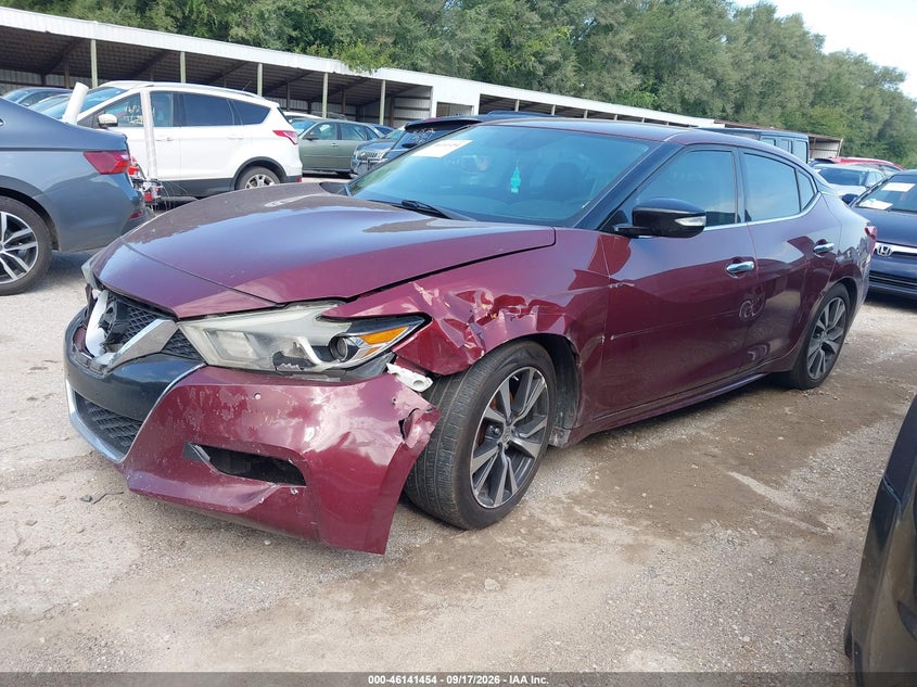 2017 NISSAN MAXIMA auction photo 2