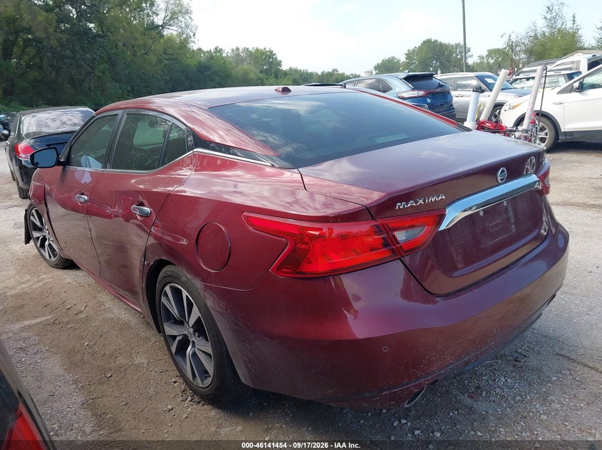 2017 NISSAN MAXIMA auction photo 3