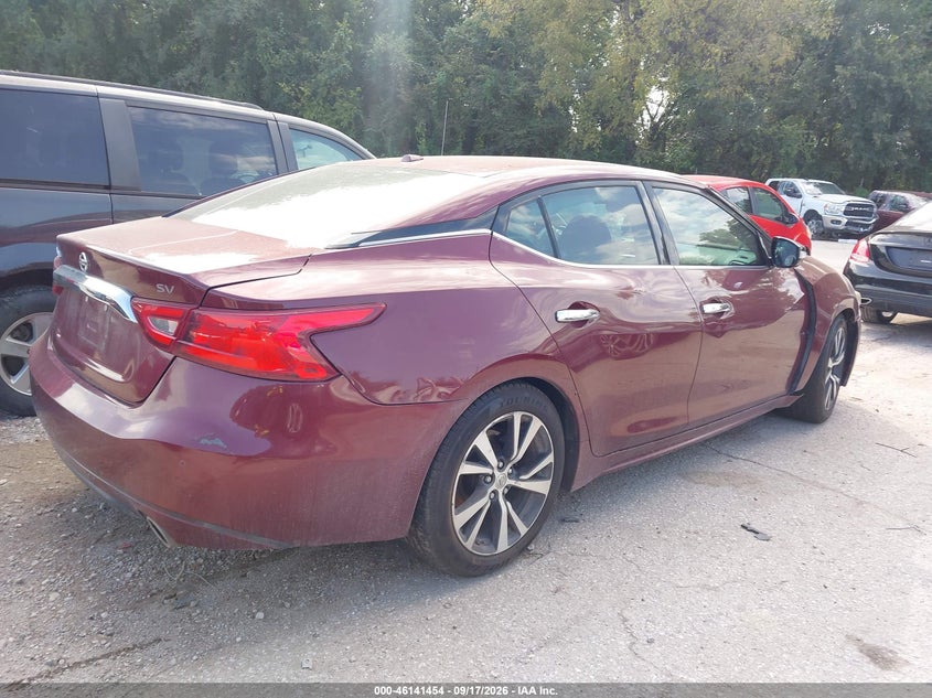 2017 NISSAN MAXIMA auction photo 4