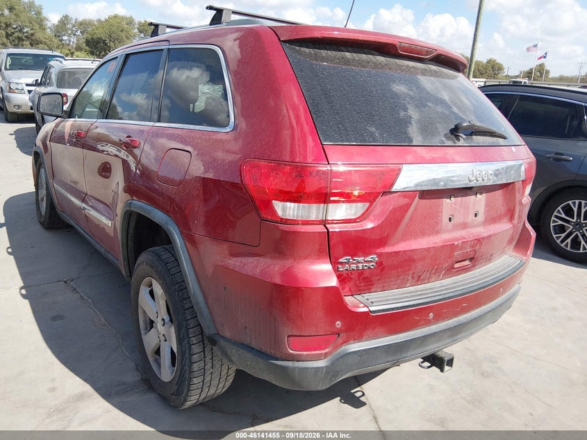 Vin: 1j4rr4gg5bc570448, lot: 46641189, jeep grand cherokee laredo 20113