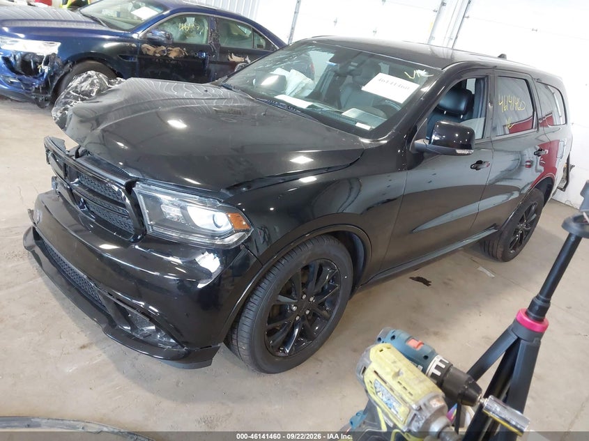 Vin: 1c4rdjdg0jc145449, lot: 46641194, dodge durango gt awd 20182