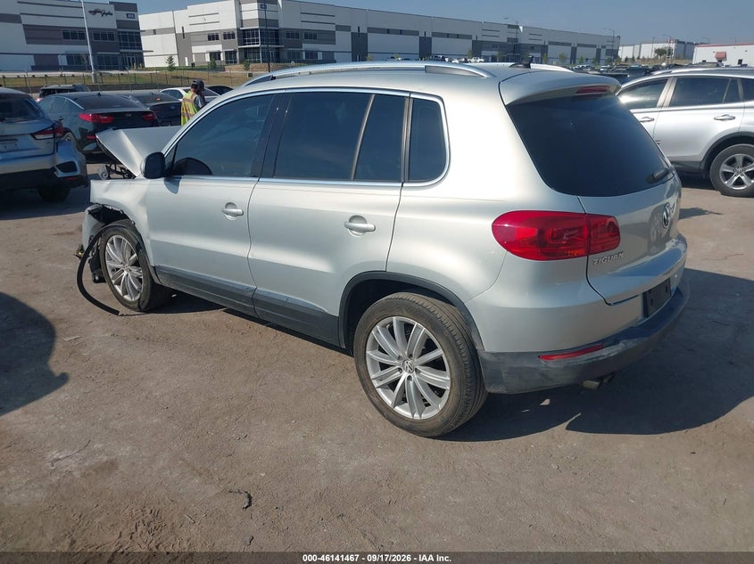 Vin: wvgav3ax2dw563438, lot: 46641201, volkswagen tiguan se 20133