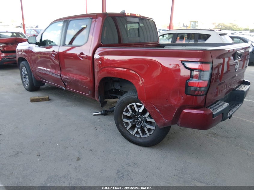 Vin: 1n6ed1ej4rn611809, lot: 46641207, nissan frontier sl 4x2 20243