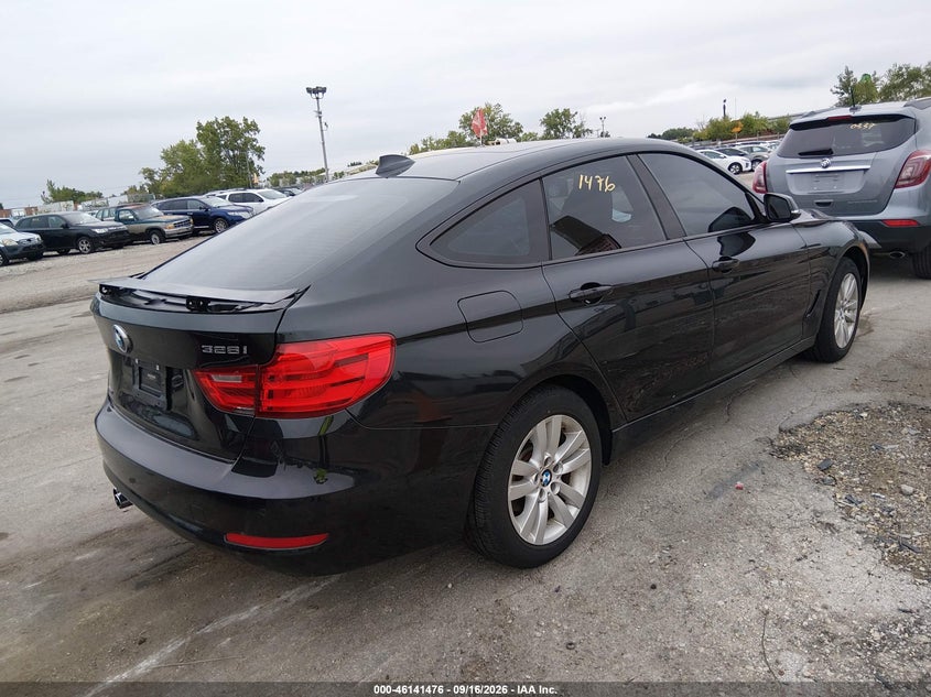 Vin: wba3x5c55fd560396, lot: 46641209, bmw 328i gran turismo xdrive 20154