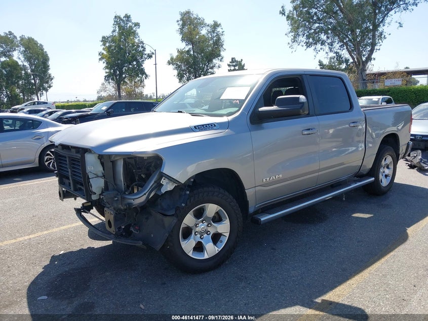 Vin: 1c6rreftxkn685570, lot: 46641211, ram 1500 big horn/lone star  4x2 5'7 box 20192