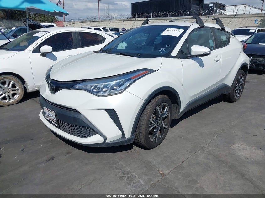 Vin: nmtkhmbx0mr132194, lot: 46641221, toyota c-hr xle 20212