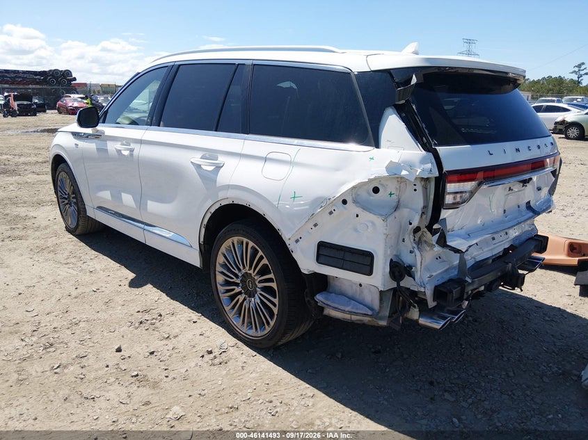 Vin: 5lm5j9xc7mgl10661, lot: 46641227, lincoln aviator black label 20213
