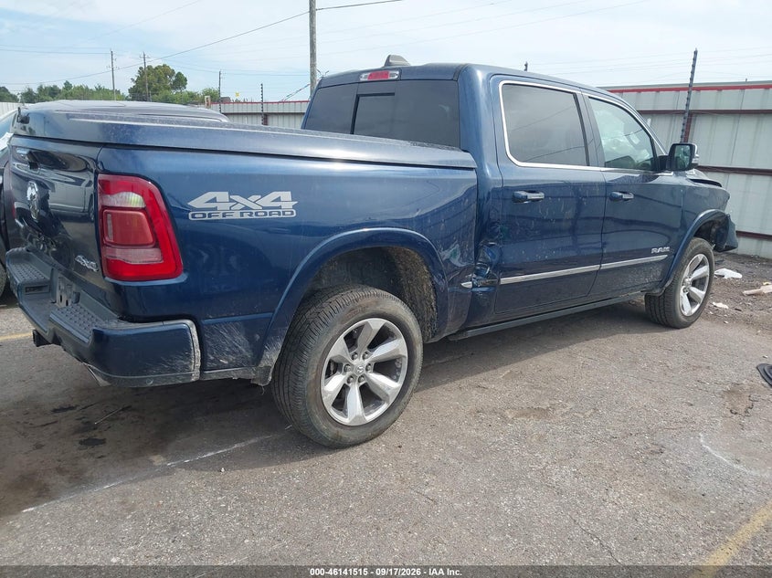 Vin: 1c6srfht3kn808923, lot: 46641249, ram 1500 limited  4x4 5'7 box 20194
