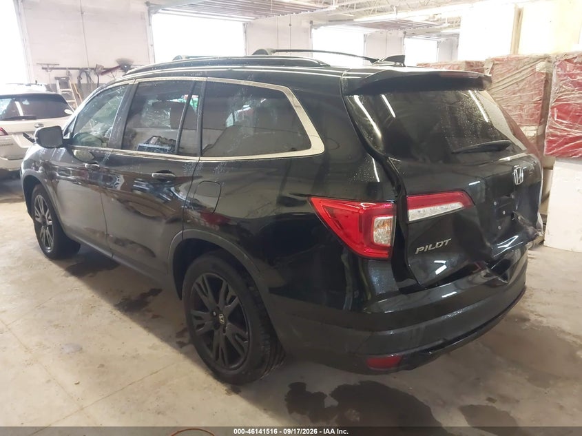 Vin: 5fnyf6h28mb062666, lot: 46641250, honda pilot awd special edition 20213