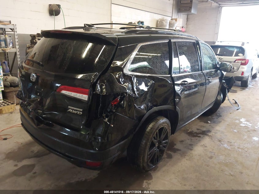 Vin: 5fnyf6h28mb062666, lot: 46641250, honda pilot awd special edition 20214