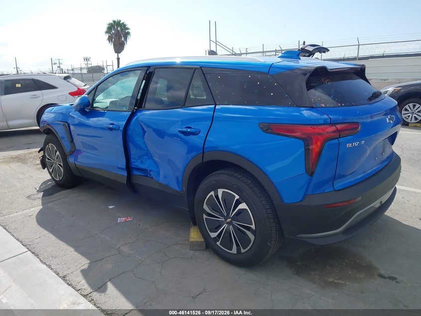 Vin: 3gnkdbrj2rs256349, lot: 46641260, chevrolet blazer ev eawd 2lt 20243