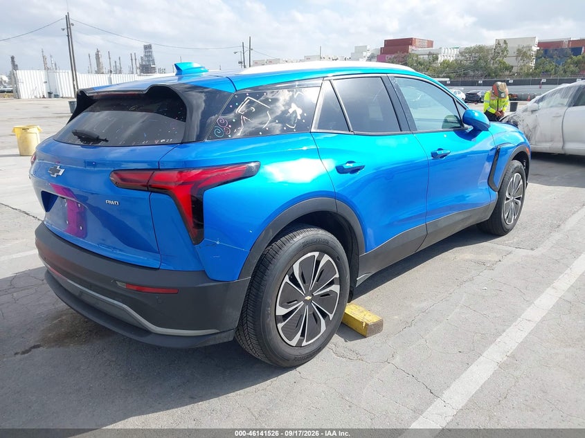 Vin: 3gnkdbrj2rs256349, lot: 46641260, chevrolet blazer ev eawd 2lt 20244