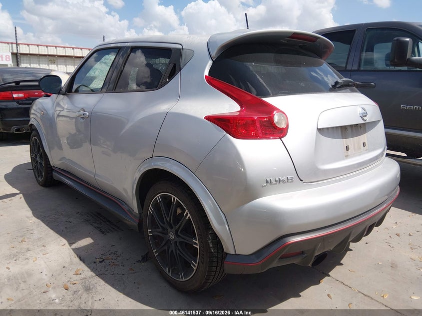 Vin: jn8af5mv1et366405, lot: 46641271, nissan juke nismo 20143