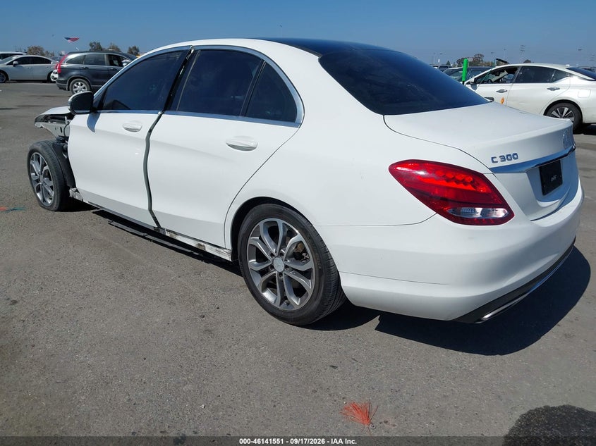 2017 MERCEDES-BENZ C 300 auction photo 3