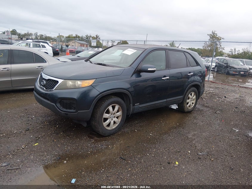 Vin: 5xyktca15bg037261, lot: 46641303, kia sorento lx 20112