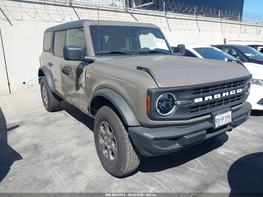 Vin: 1fmde7bh1slb71495, lot: 46641306, ford bronco big bend 20251