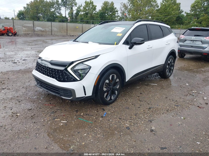 2023 Kia Sportage X-Line, Right Front, IAAI, VIN 5XYK6CAF0PG068301 — photo 2