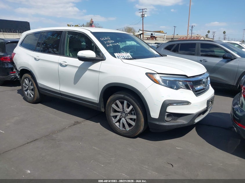 Vin: 5fnyf5h30mb015800, lot: 46641327, honda pilot 2wd ex 2021 img_1