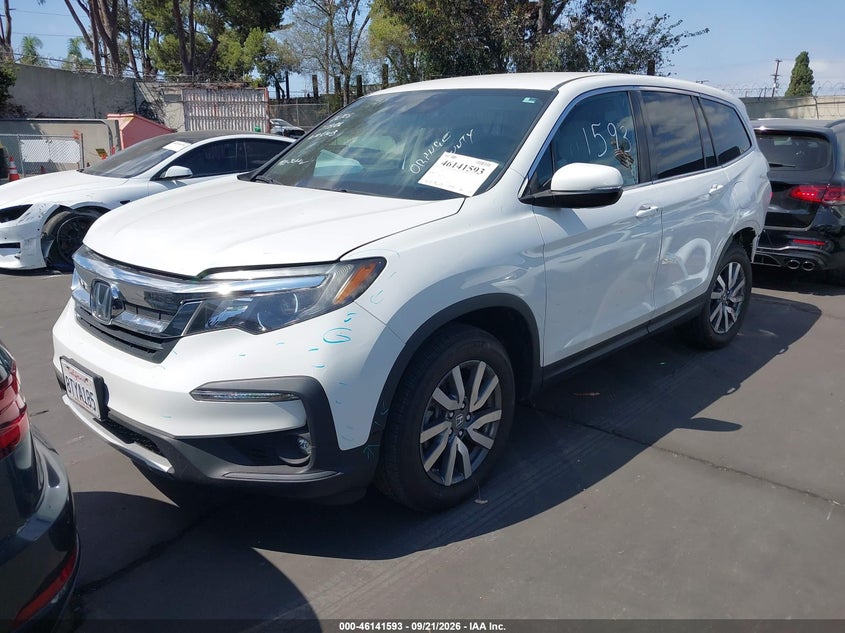 Vin: 5fnyf5h30mb015800, lot: 46641327, honda pilot 2wd ex 20212
