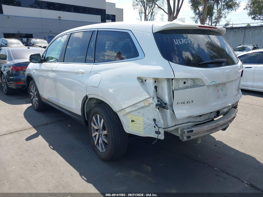 Vin: 5fnyf5h30mb015800, lot: 46641327, honda pilot 2wd ex 20213