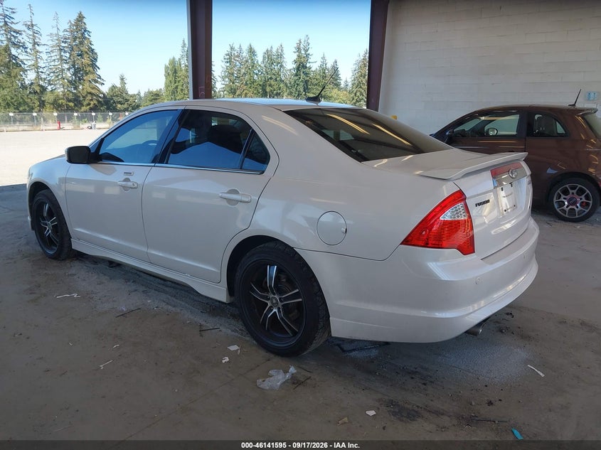 Vin: 3fahp0kc3cr397669, lot: 46641329, ford fusion sport 20123