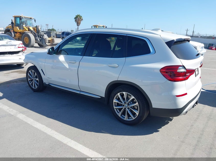 Vin: 5uxtr9c5xjld57217, lot: 46641331, bmw x3 xdrive30i 20183