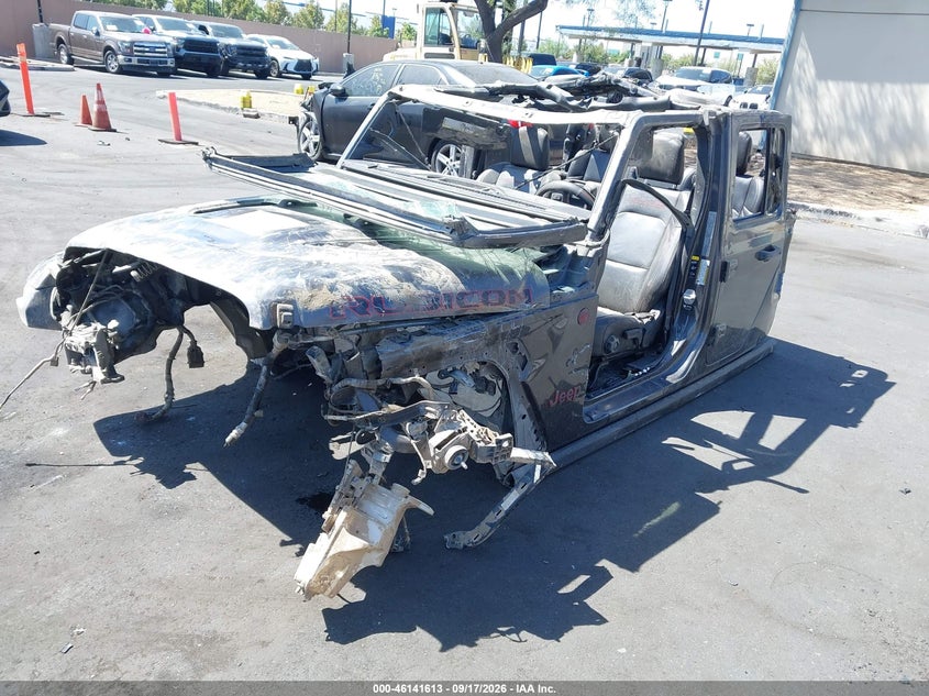 Vin: 1c6jjtbg2ml572891, lot: 46641347, jeep gladiator rubicon 4x4 20212