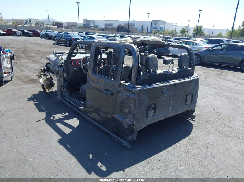 Vin: 1c6jjtbg2ml572891, lot: 46641347, jeep gladiator rubicon 4x4 20213