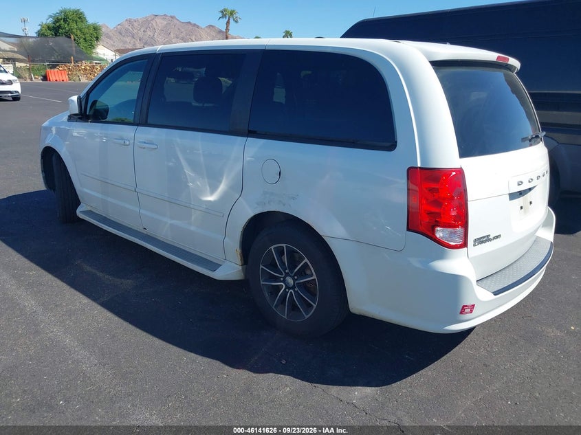 Vin: 2c4rdgcg2fr527694, lot: 46641360, dodge grand caravan sxt 20153