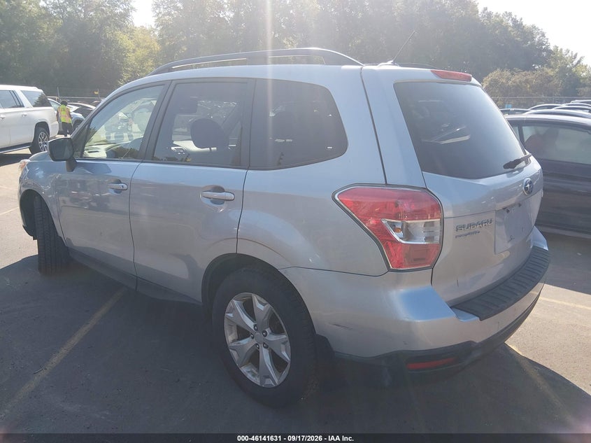 Vin: jf2sjagc7eh402751, lot: 46641365, subaru forester 2.5i premium 20143