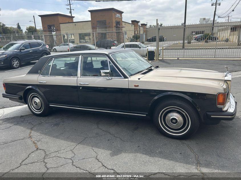 ROLLS-ROYCE SILVER SPUR 1985 VIN SCAZN42A1FCX12165