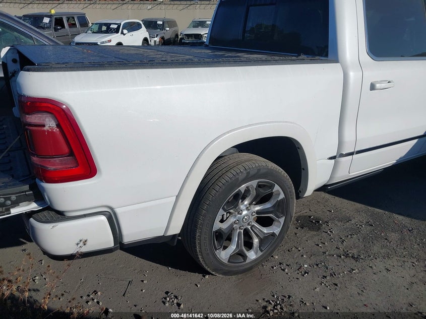 Vin: 1c6srfht3rn228629, lot: 46641376, ram 1500 limited  4x4 5'7 box 20244