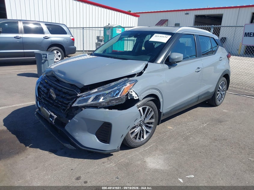 Vin: 3n1cp5cv5pl557161, lot: 46641385, nissan kicks sv xtronic cvt 20232