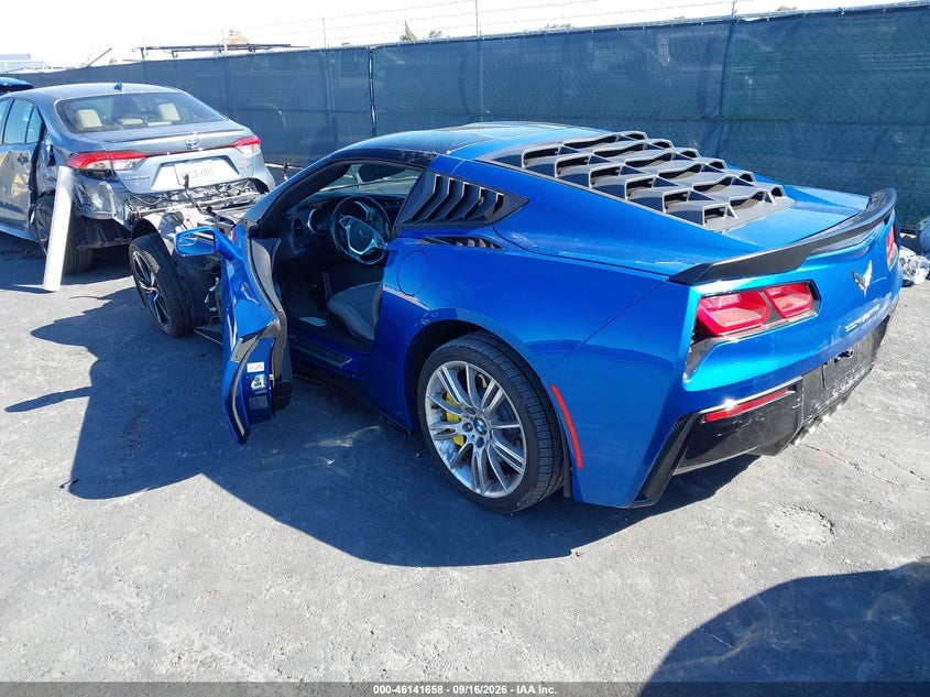 Vin: 1g1ya2d77g5103151, lot: 46641391, chevrolet corvette stingray 20163