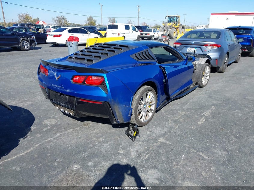 Vin: 1g1ya2d77g5103151, lot: 46641391, chevrolet corvette stingray 20164