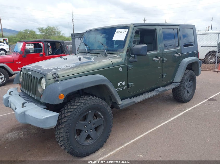JEEP WRANGLER 2008 VIN 1J4GA39158L527111