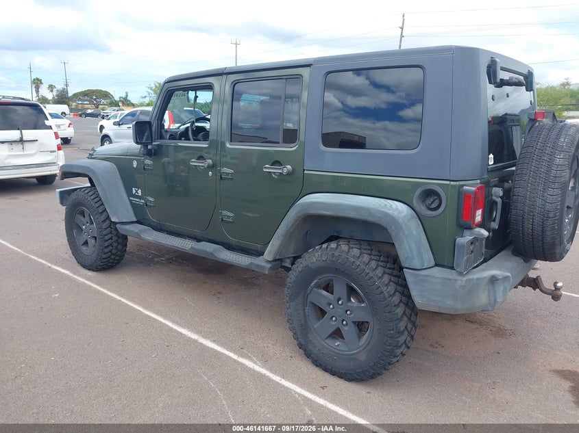 JEEP WRANGLER 2008 VIN 1J4GA39158L527111