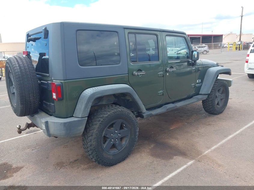 JEEP WRANGLER 2008 VIN 1J4GA39158L527111