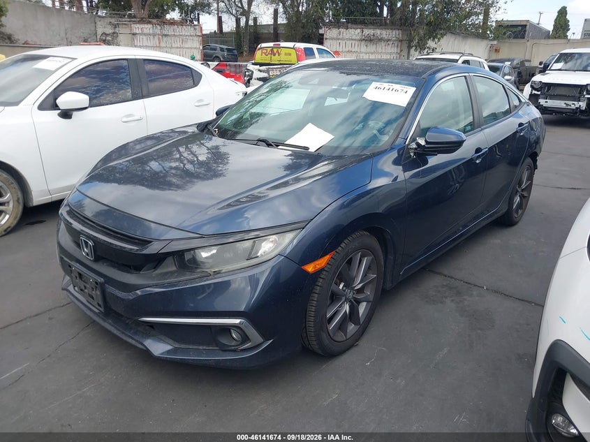 Vin: 19xfc1f35le208931, lot: 46641408, honda civic ex 20202