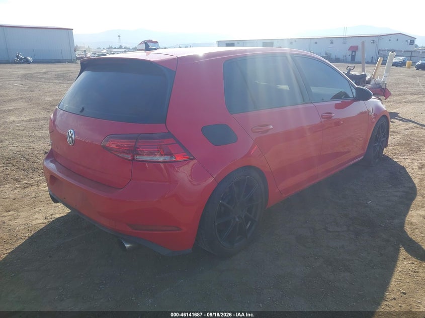 Vin: 3vw447au3jm252143, lot: 46641421, volkswagen golf gti 2.0t autobahn/2.0t s/2.0t se 20184